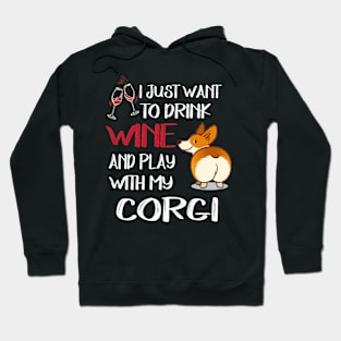 I Want Just Want To Drink Wine (86) Hoodie